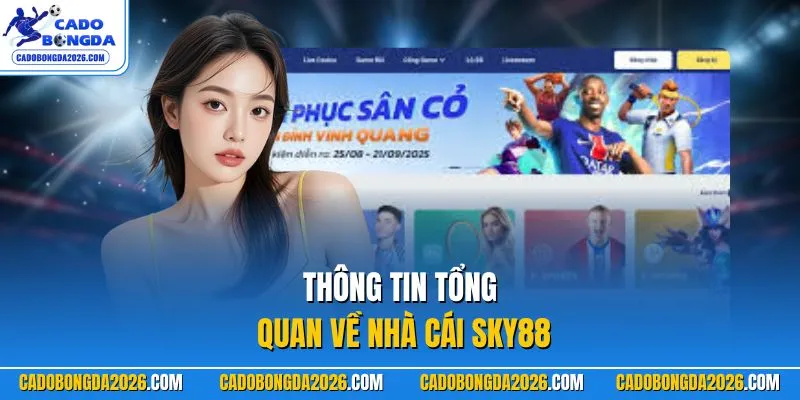 Thông tin tổng quan về nhà cái SKY88